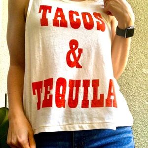 Minkpink Tacos & Tequila Tanktop